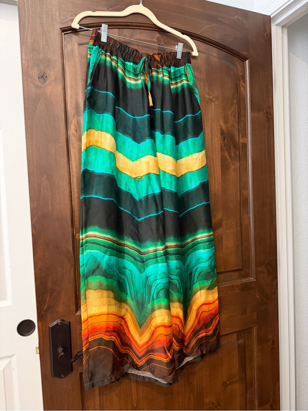 Lola NWT One size fits most-  Striped silky pants